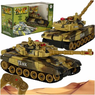 Czołg zdalnie sterowany na pilota RC War Tank 9993 2.4 GHz pustynny Kik Sp. z o. o. Sp. k.