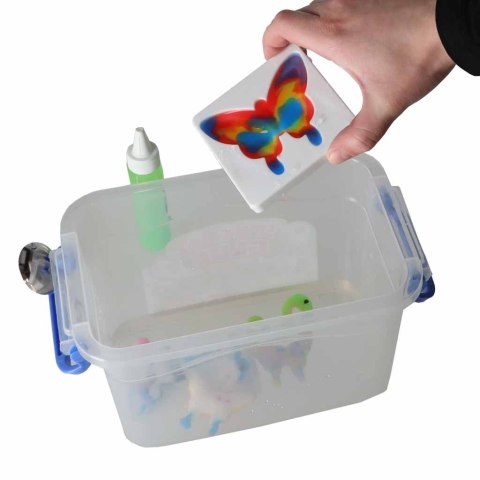 Klej żel kryształowy 3D crystal glue kreatywny zestaw w wiaderku 26el. Kik Sp. z o. o. Sp. k.