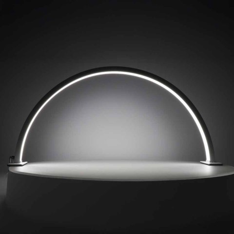 Lampa kosmetyczna LED bezcieniowa biurkowa do manicure paznokci łuk czarna Kik Sp. z o. o. Sp. k.