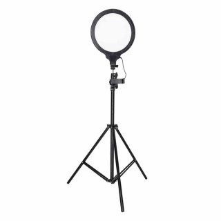 Lampa studyjna LED okrągła 3 barwy światła panel Kik Sp. z o. o. Sp. k.