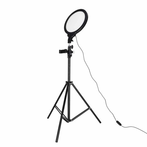 Lampa studyjna LED okrągła 3 barwy światła panel Kik Sp. z o. o. Sp. k.