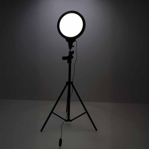Lampa studyjna LED okrągła 3 barwy światła panel Kik Sp. z o. o. Sp. k.