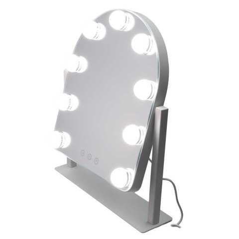 Lusterko do makijażu LED z 9 żarówkami podświetlane kosmetyczne Kik Sp. z o. o. Sp. k.