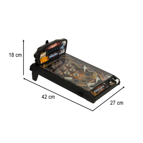 Pinball flipper gra zręcznościowa stół ze światłami i muzyką Kik Sp. z o. o. Sp. k.