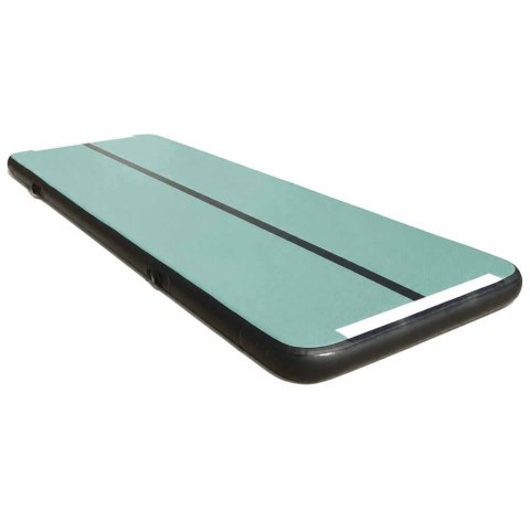 Air track materac gimnastyczny mata do ćwiczeń pompka 3m x 10cm zielona Kik Sp. z o. o. Sp. k.