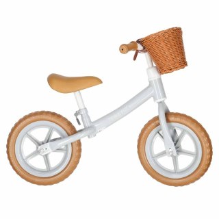 Rowerek biegowy Trike Fix Balance z koszykiem brązowy Kik Sp. z o. o. Sp. k.