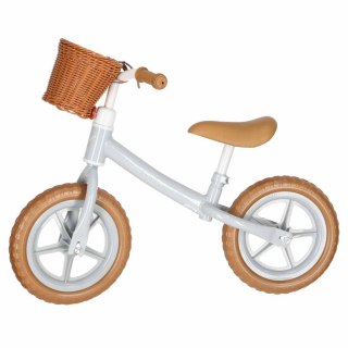 Rowerek biegowy Trike Fix Balance z koszykiem brązowy Kik Sp. z o. o. Sp. k.