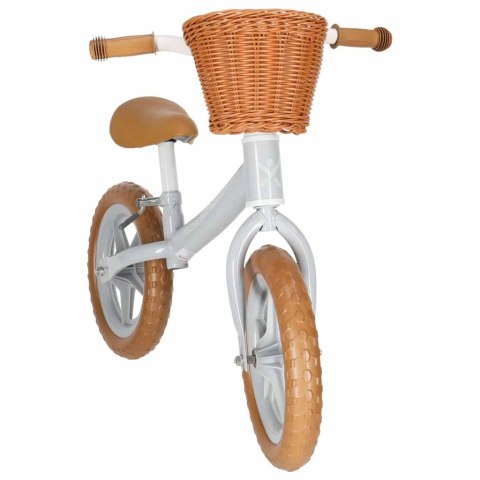 Rowerek biegowy Trike Fix Balance z koszykiem brązowy Kik Sp. z o. o. Sp. k.