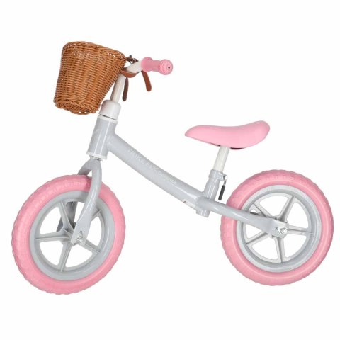 Rowerek biegowy Trike Fix Balance z koszykiem różowy Kik Sp. z o. o. Sp. k.