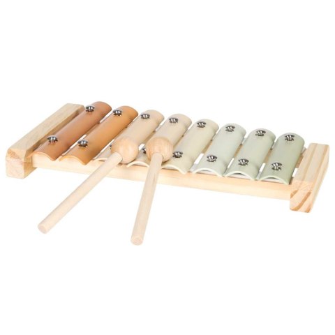 Cymbałki drewniane edukacyjne dla dzieci szkolne 8-tonowe instrument muzyczny Kik Sp. z o. o. Sp. k.