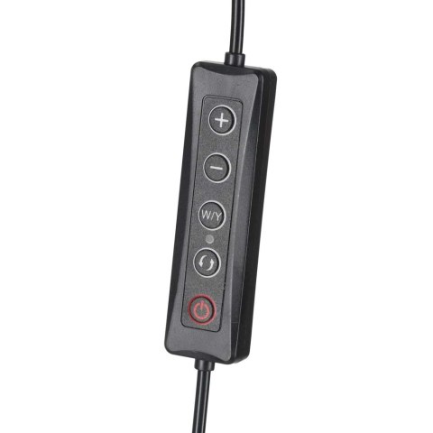 Lampa do przedłużania rzęs LED 36W regulowana kosmetyczna bezcieniowa łuk czarna Kik Sp. z o. o. Sp. k.