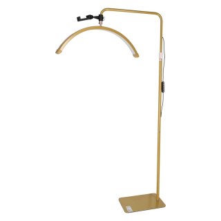 Lampa do przedłużania rzęs LED 36W regulowana kosmetyczna bezcieniowa łuk złota Kik Sp. z o. o. Sp. k.