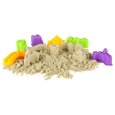 Piasek dla dzieci 750g domek foremki figurki zestaw kreatywny Kik Sp. z o. o. Sp. k.