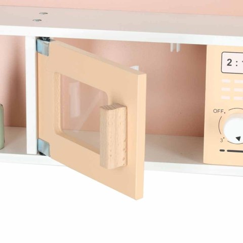 Kuchnia dla dzieci drewniana MDF MODERN CLASSIC akcesoria 81cm różowa Kik Sp. z o. o. Sp. k.