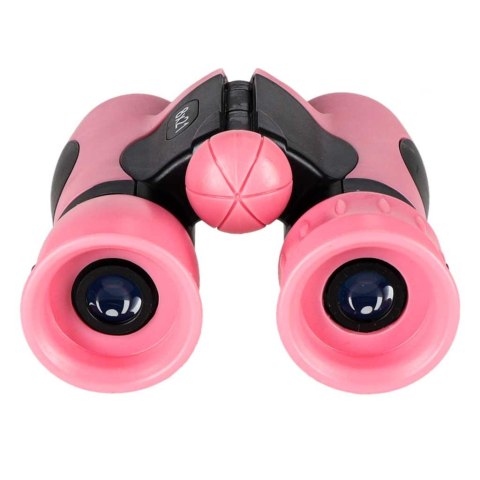 Lornetka dla dzieci do obserwacji ptaków nieba 8x 21mm HD pokrowiec różowa Kik Sp. z o. o. Sp. k.