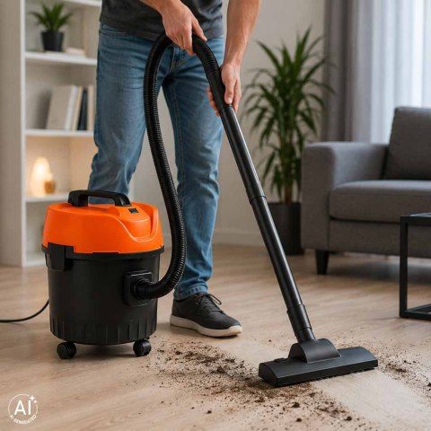 Odkurzacz warsztatowy sucho mokro dmuchawa 15L 15000Pa 1400W Kik Sp. z o. o. Sp. k.