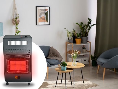 Przenośny piecyk gazowy na butlę 3 tryby mocy ThermoGo 4.2 kW HaloFuture