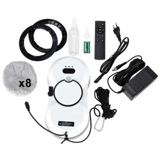Robot do mycia okien automatyczna myjka do szyb pilot 3 tryby 5600Pa 90W Kik Sp. z o. o. Sp. k.