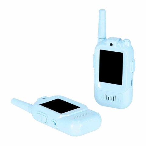 Walkie talkie krótkofalówki dla dzieci kamera funkcja wideo niebieskie Kik Sp. z o. o. Sp. k.