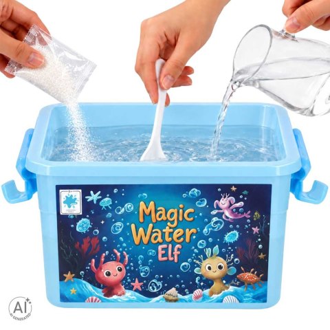 Żel magiczny wodny figurki żelowe zestaw kreatywny żele foremki Kik Sp. z o. o. Sp. k.