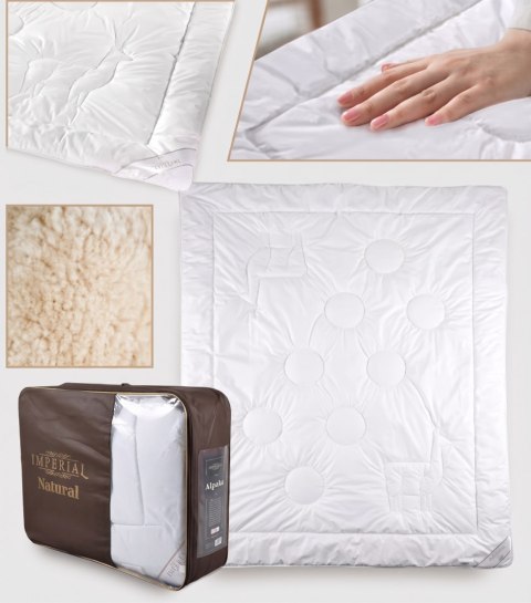 Luksusowa Kołdra Całoroczna Alpaka Imperial 160x200 cm - 100% Wełna z Alpaki Hedo sp. z o.o.