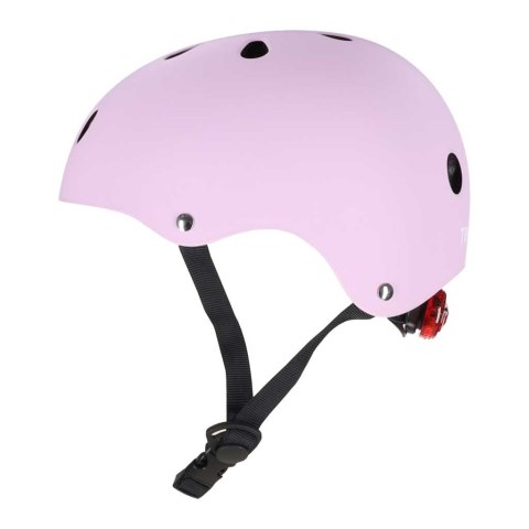 Kask rowerowy dla dziecka Trike Fix dziecięcy regulowany LED M 55-58cm fioletowy Kik Sp. z o. o. Sp. k.