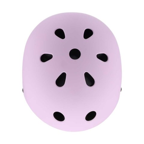 Kask rowerowy dla dziecka Trike Fix dziecięcy regulowany LED M 55-58cm fioletowy Kik Sp. z o. o. Sp. k.