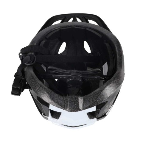 Kask rowerowy na rower RALLEX damski męski regulowany czarno-biały L 58-62cm SHANGHAI RALLEX INDUSTRIAL