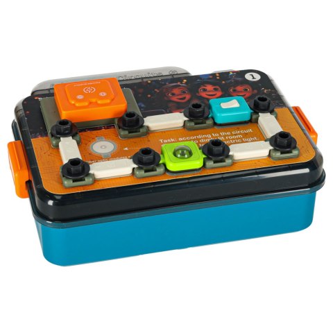 Mały elektryk elektronik zestaw edukacyjny 45 elementów + 12 kart Kik Sp. z o. o. Sp. k.