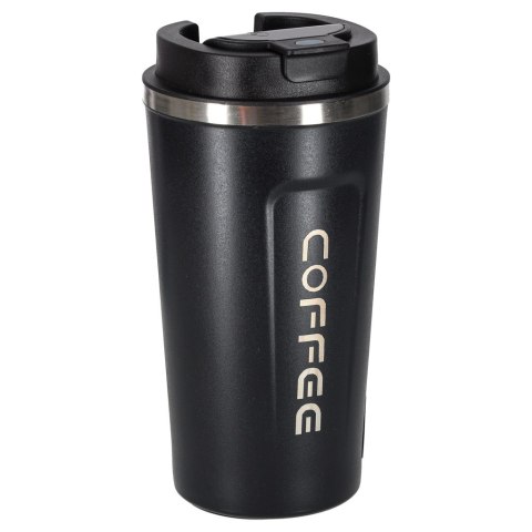 Smart kubek podróżny z wyświetlaczem LED czarny 500ml Kik Sp. z o. o. Sp. k.