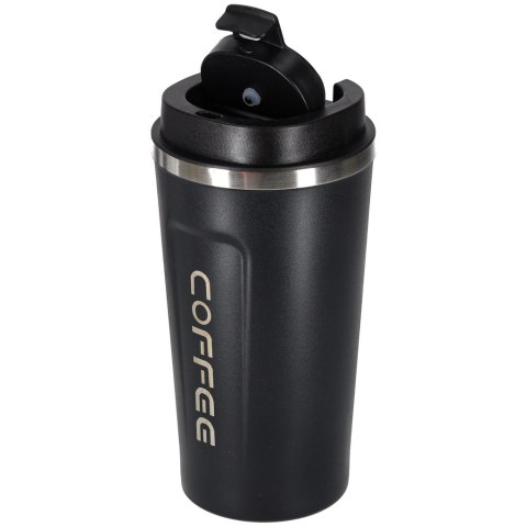 Smart kubek podróżny z wyświetlaczem LED czarny 500ml Kik Sp. z o. o. Sp. k.