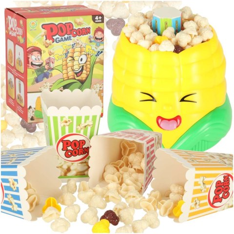 Gra zręcznościowa Złap popcorn kukurydza kubeczki 4 graczy Kik Sp. z o. o. Sp. k.
