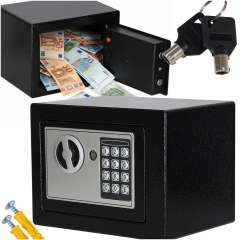 Sejf domowy zamek szyfrowy elektroniczny z funkcją kodowania Kik Sp. z o. o. Sp. k.