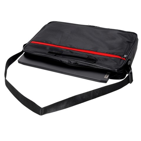 Torba na laptopa 15,6 cali na ramię z paskiem teczka biznesowa damska męska czarna Kik Sp. z o. o. Sp. k.
