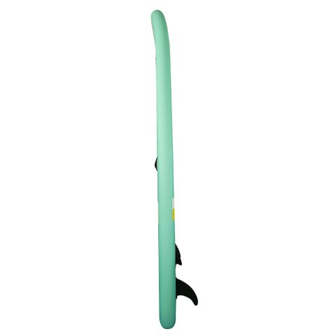 Deska SUP pompowana do pływania z siedzeniem akcesoriami wiosło zestaw turkusowa 350 cm Kik Sp. z o. o. Sp. k.