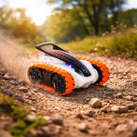 Samochód zdalnie sterowany pojazd gąsienicowy RC REVOLT TG1006 High-Performance Track Racer 2.4GHz LED Off-Road Zasięg do 40m cz Kik Sp. z o. o. Sp. k.